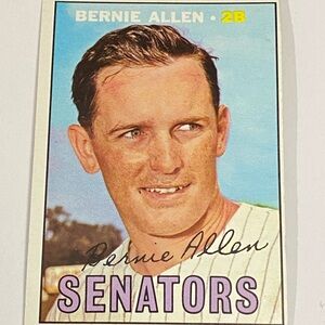 Bernie Allen, 1967 Topps, card # 118, Washington Senators, Free Shipping!